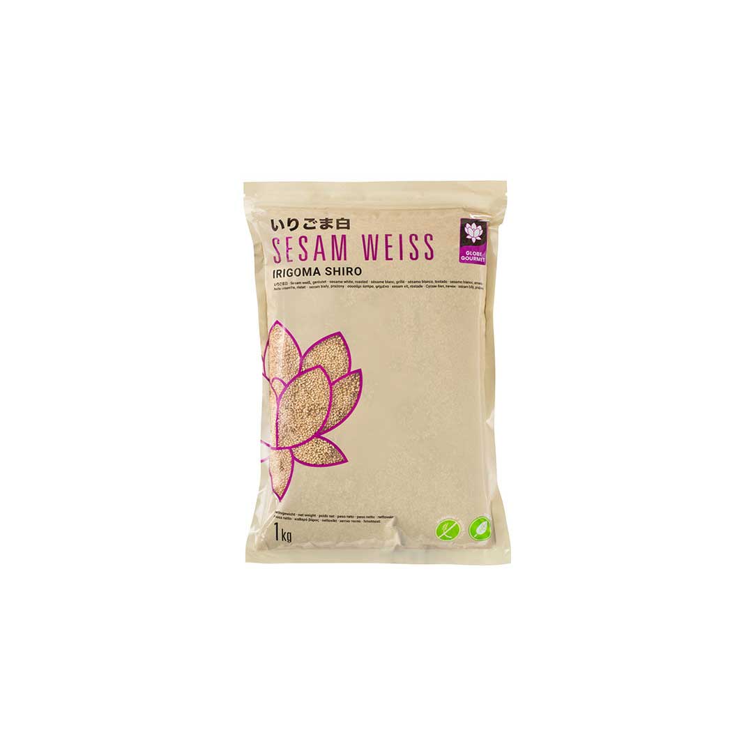 Beutel weißer Sesam Irigoma Shiro 1kg